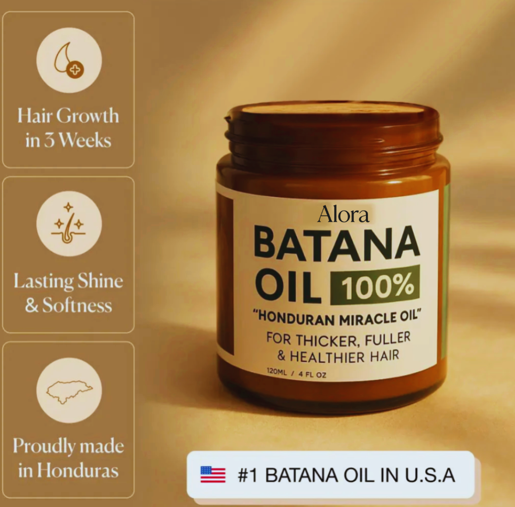 Alora's 100% Batana Hair Growth Oil